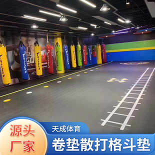 Jiu-jitsu Taekwondo Hall Floor Mat Sanda Wrestling Fighting Safety Roll Mat Seamless Sports XPE Sports Floor Mat