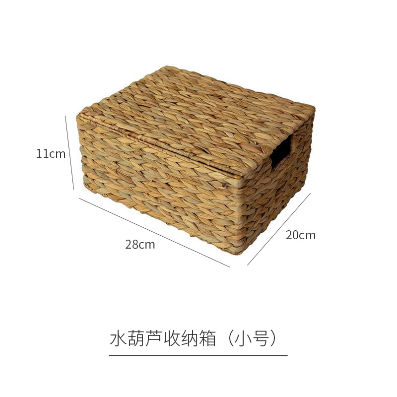 Tamaño pequeño de la Caja de almacenamiento de jacinto de agua