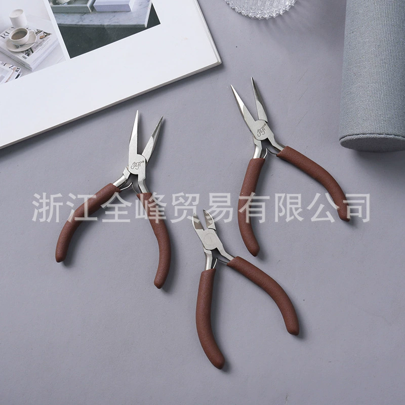 Японские импортные ножницы с бусинами, плоскогубцы, DIY, рукоделие