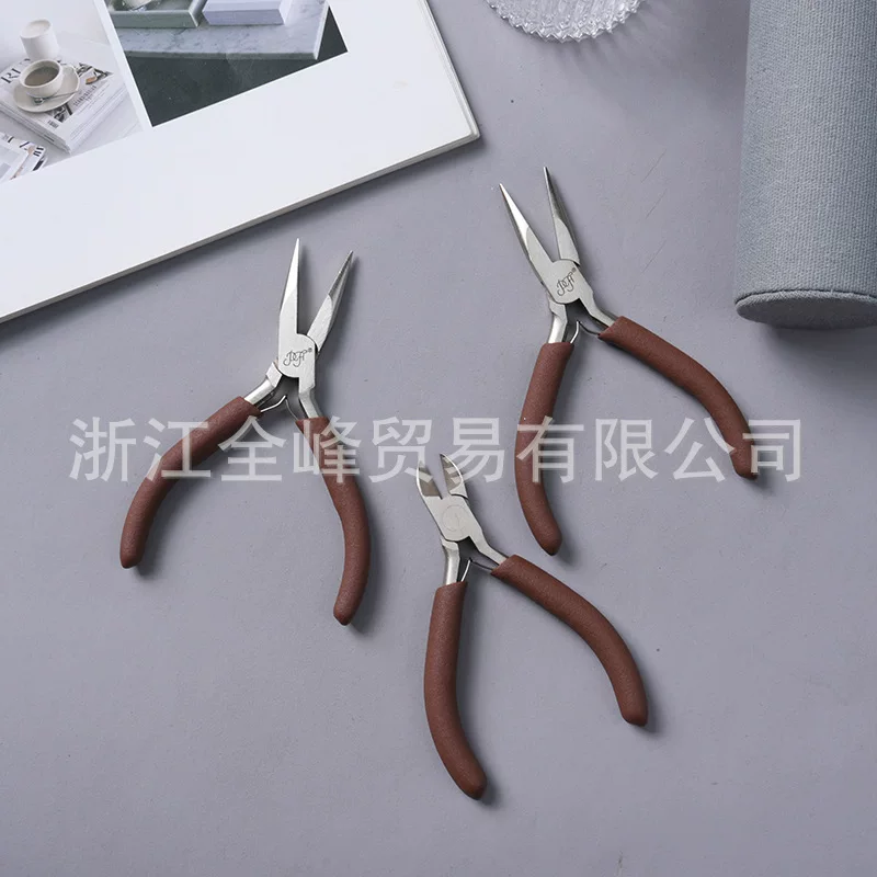 Японские импортные ножницы с бусинами, плоскогубцы, DIY, рукоделие