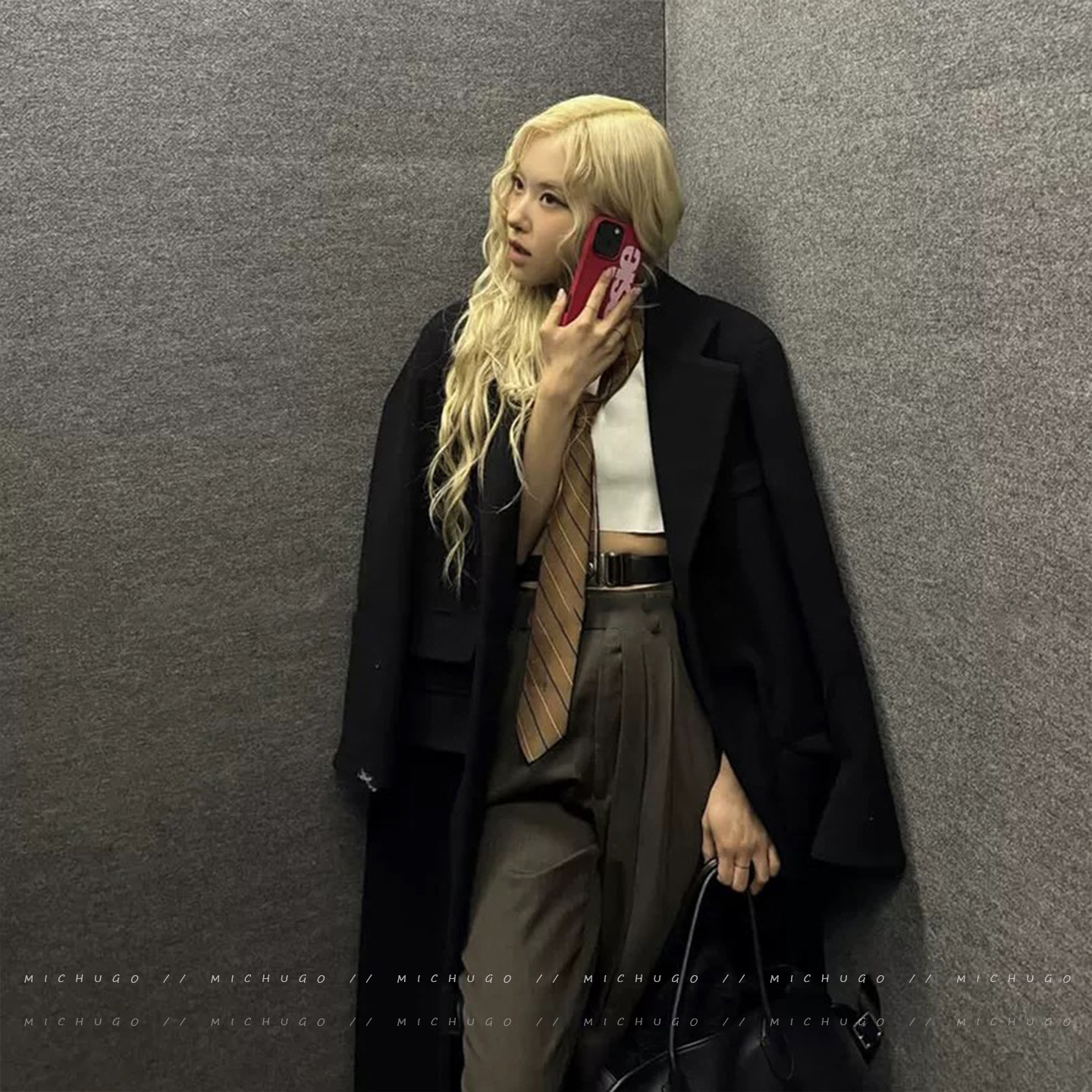 Tie, universal shirt, fashionable accessory, 2025 years, Korean style 4