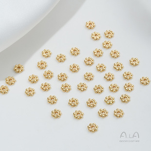 �~��14K����ɫѩ��ƬС������Ƭ�ֹ��������diy�������Ʒ����