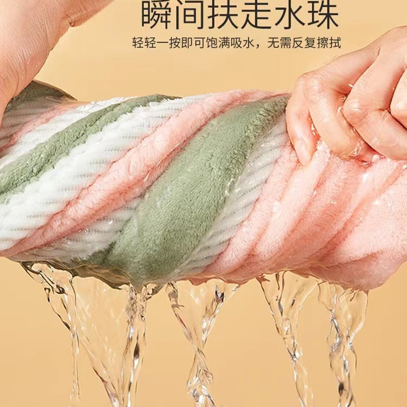 女性用二重層ヘアドライキャップ、速乾性、増粘、超吸水性、成人学生ヘアタオル、家庭用ターバン、入浴用|undefined
