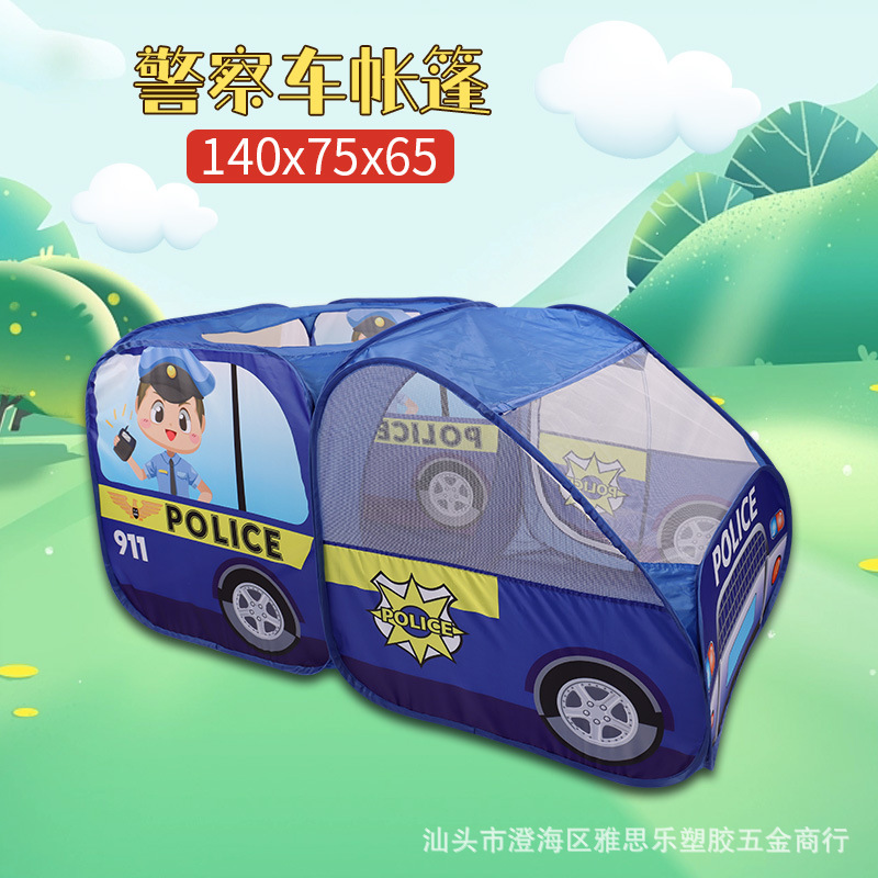 Nueva tienda grande del coche de policía de la doble-Sección