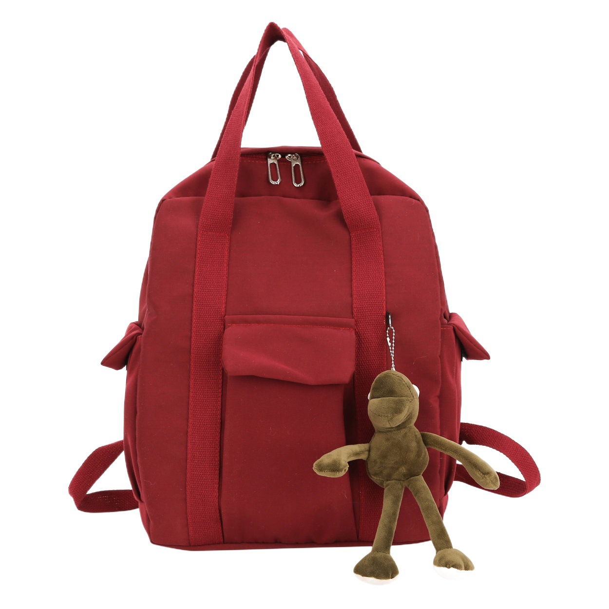 Mochila de mujer nueva mochila portátil multifuncional de gran capacidad estilo coreano de moda simple campus estudiante de secundaria espalda