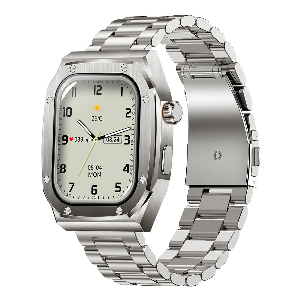 Nuevo modelo privado Z79 Max Huaqiang Norte ultra-larga espera cepillado acero Shell doble correa brújula NFC reloj deportivo