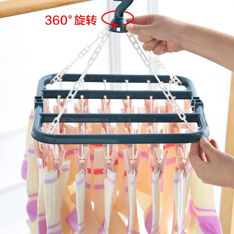 Universal hanger, socks, foldable drying rack, children's storage system, 32