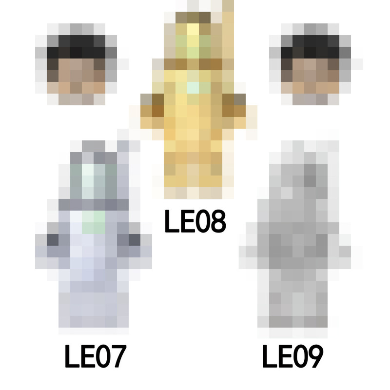 Foreign Trade Goods Le07-09 Super Movie Series Educational Assembled Building Block Minifigure Toys Opp Bag