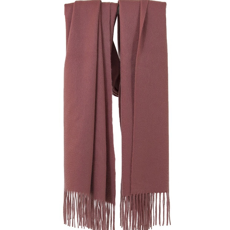 Fábrica de Mongolia Interior al por mayor de cachemira pura shoulderbands simple chal otoño invierno bufandas damas de cachemira caliente espesa