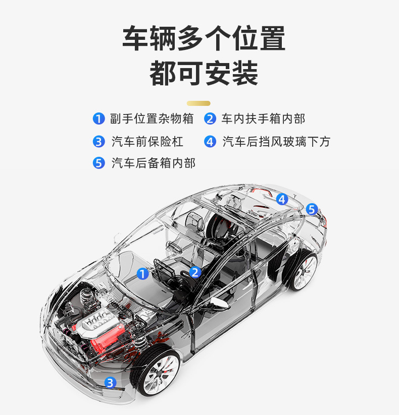 4g Car Gps/Beidou Locator Truck Motorcycle Locator Tracker Remote Fleet Device Locator
