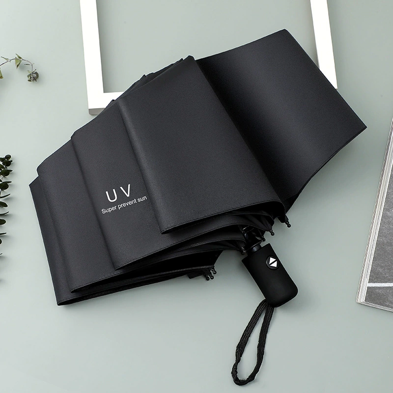 Automatic waterproof umbrella solar-powered, wholesale, custom-made, UV protection
