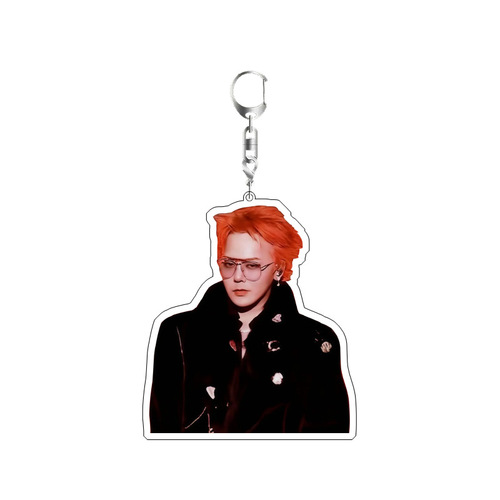 Acrylic Double-Layer School Bag Hook for BIGBANG G-Dragon Keychain, Official Merchandise, Wholesale Custom Promotion Gift