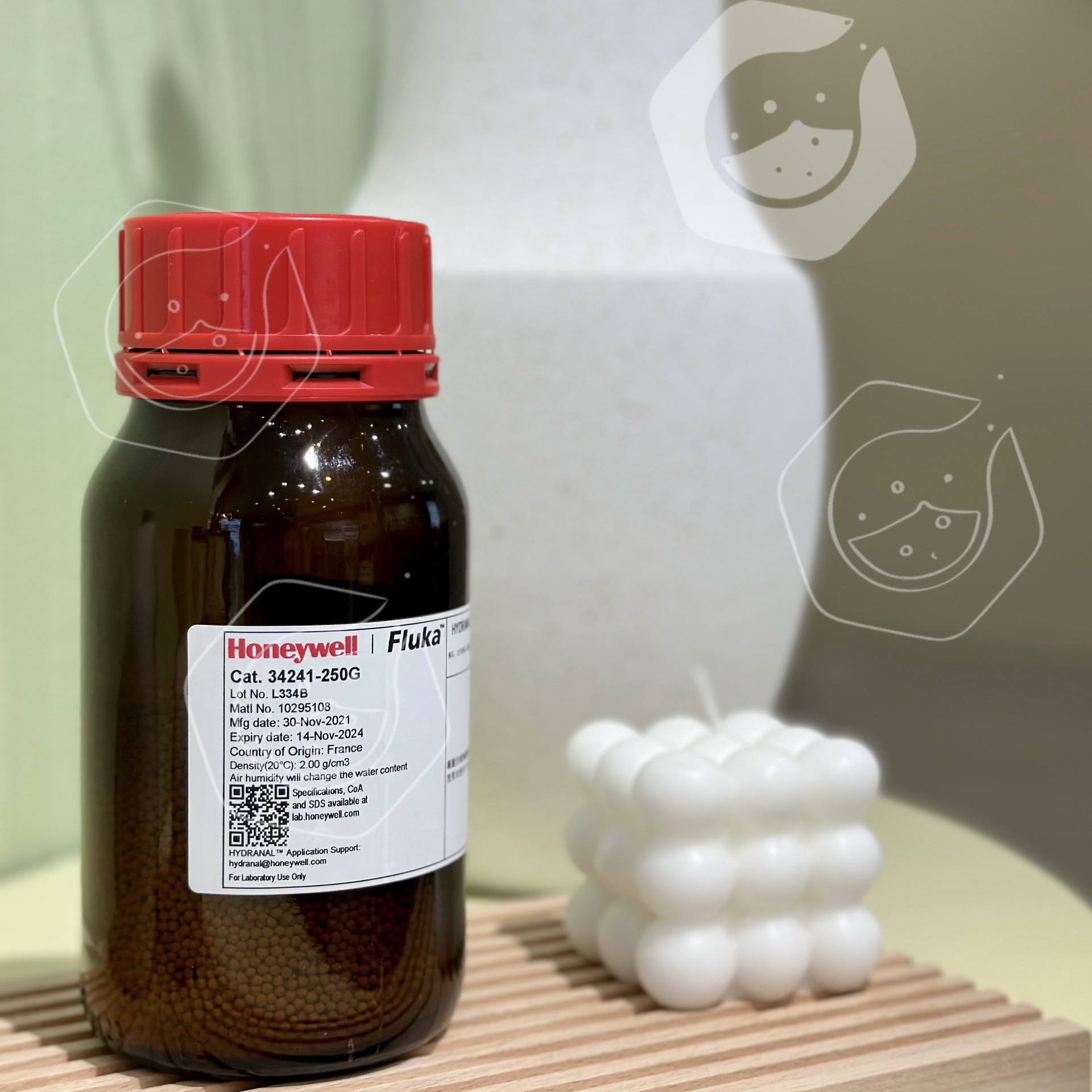 Honeywell-Fluka34241 干燥剂分子筛0.3nm KF干燥剂 250g