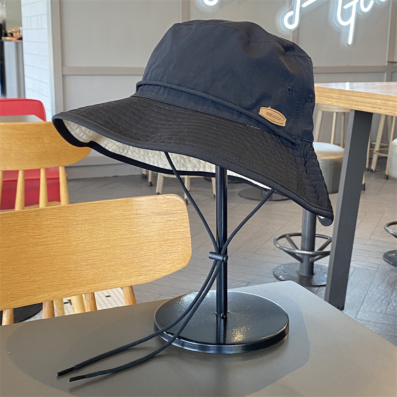 Sombrero de pescador simple de color sólido para mujeres primavera y verano viajes al aire libre ocio sombrero de vacaciones sombrero de sol hombre sombrero de montaña