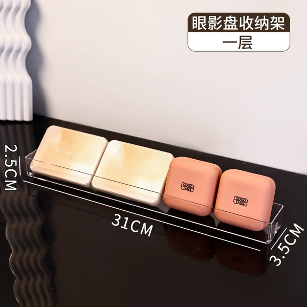 Transparent 1 -layer display rack