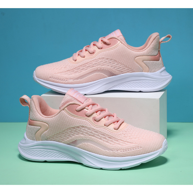 Damen-Wanderschuhe, Laufschuhe, Turnschuhe, Gummisohle, atmungsaktiv, Fußgewölbeunterstützung_voghion.com