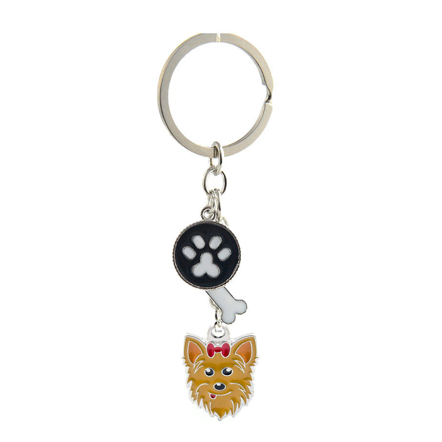 Printing Design Ethnic Style Style Ethnic Style Dog Metal Printing Unisex Keychain