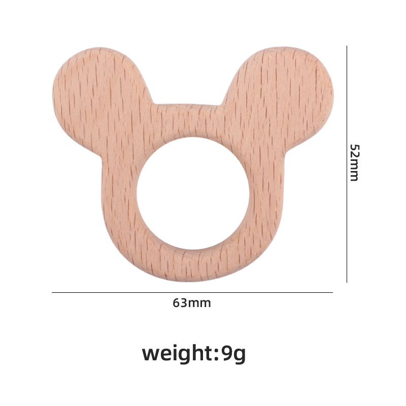 Nuevo bebé suministros de haya juguete bebé molar dibujos animados pájaro dinosaurio erizo unicornio mordedor