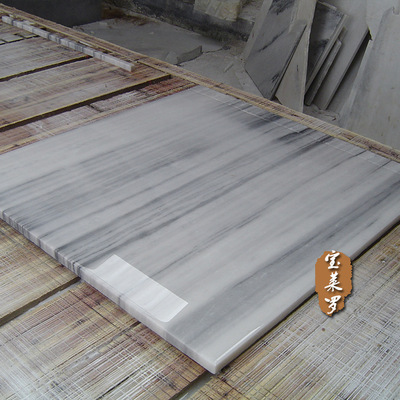 定制  灰木紋大理石 灰色大理石板材 灰木紋大理石