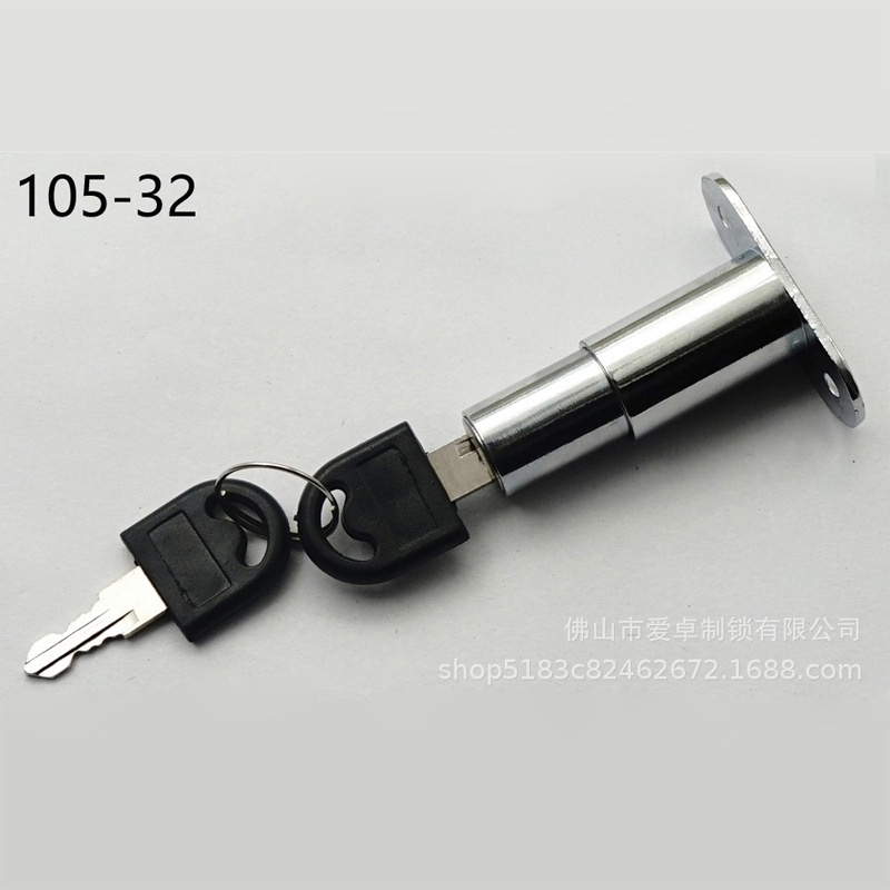105 forbidden lock, top lock, sliding door lock, cabinet industrial door push-pull door lock, light box lock, aluminum alloy window push lock