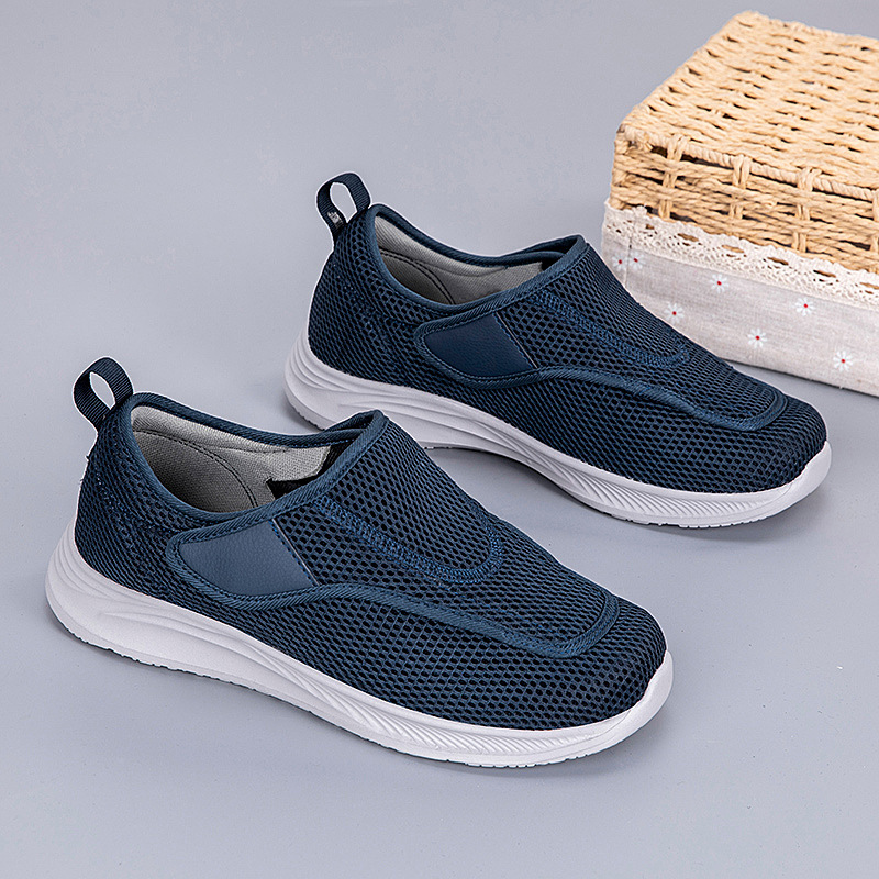 Zapatos de verano ultraligeros zapatos de papá y mamá zapatos para hombres ensanchados zapatos de pies hinchados zapatos casuales especiales para ancianos image 9