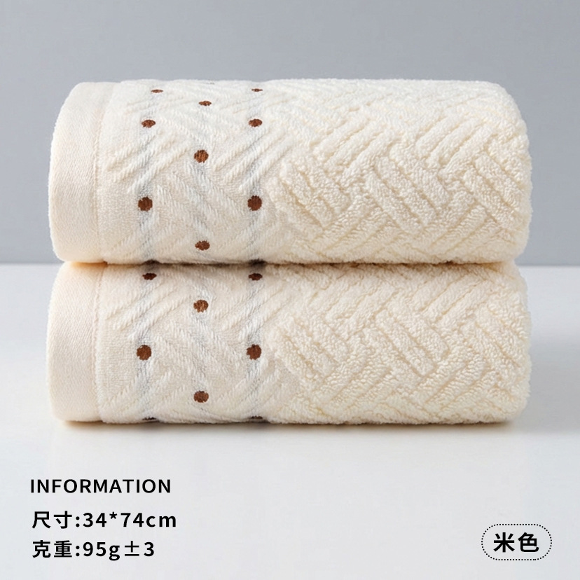 Toallas de algodón puro, tipo A, al por mayor, gruesas, suaves, absorbentes, de poliéster y algodón, toallas faciales para adultos, de secado rápido, para lavarse la cara.