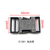 Metal buckle with clasp, belt, bag, card holder, trend clothing, decorations, 25mm, wholesale