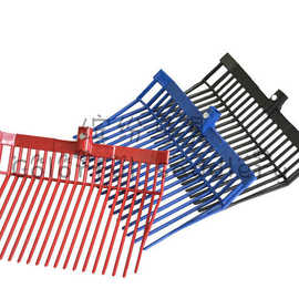 马草叉（5个装）马粪叉马房用品马叉子带柄草叉塑料草料叉马具