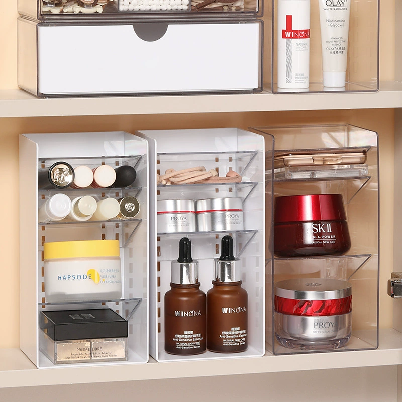Storage box, cosmetic acrylic storage system, lipstick, dressing table, brush