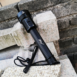 021 New 2-Cell 18650 Diving Strong Light P70 White Light Yellow Light Flashlight Magnetic Switch Underwater Lighting Anti-Flood