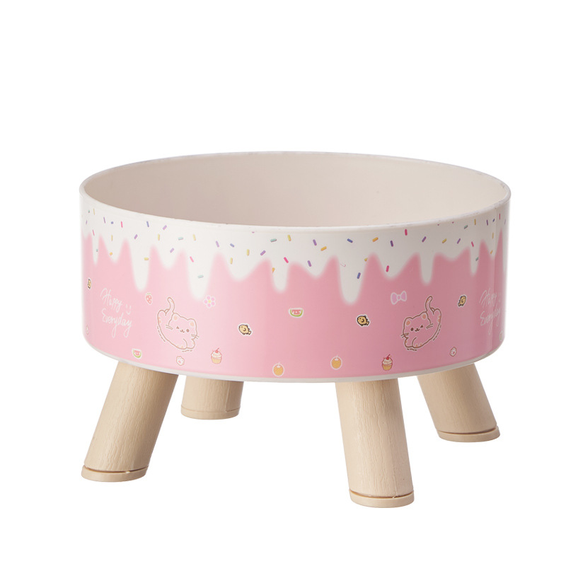 아이스크림 가루 키가 큰 그릇