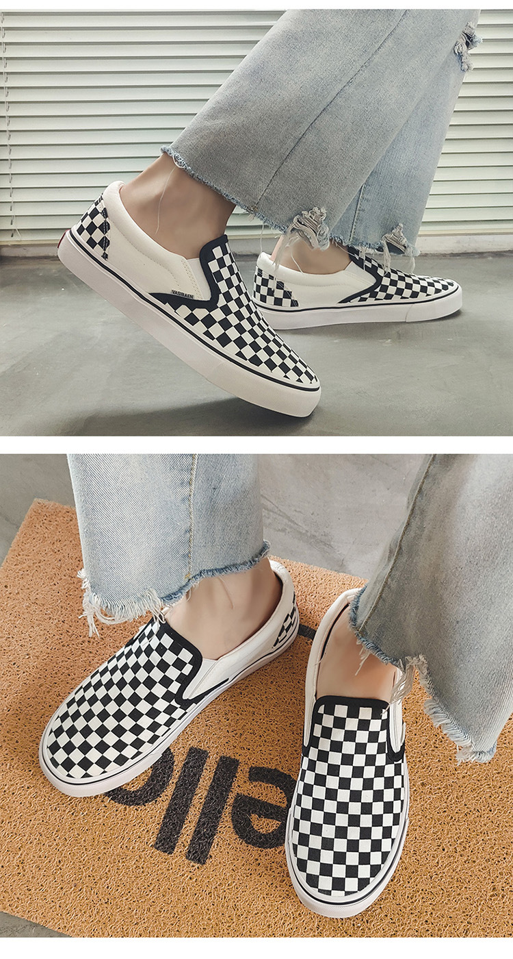 VASIBAEN Jiaben 2023 Nouvelle version coréenne des chaussures en toile à enfiler Uzzang Baskets décontractées pour femmes_voghion.com