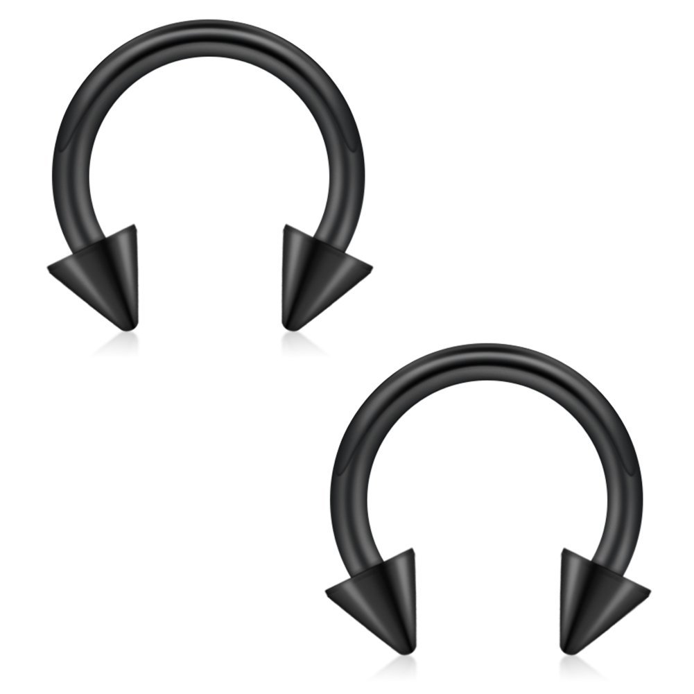 Nasenpiercing-Schmuck im europäischen und amerikanischen Stil aus Edelstahl, galvanisiertem Titanstahl, C-förmig, Ohr- und Lippenpiercing-Schmuck_voghion.com