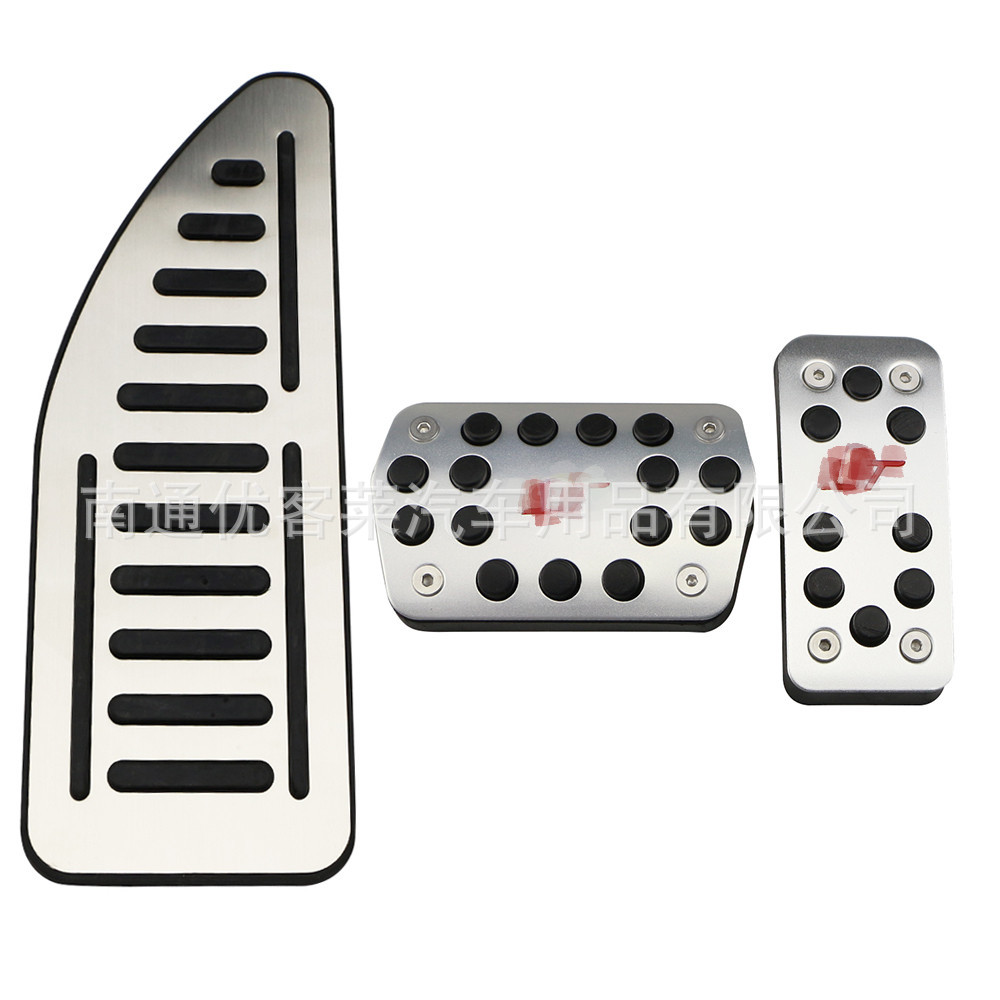 Suitable for Ford Focus ST Red Standard Anti-skid Accelerator Brake Rest Area Foot Pedal Modification Accessories
