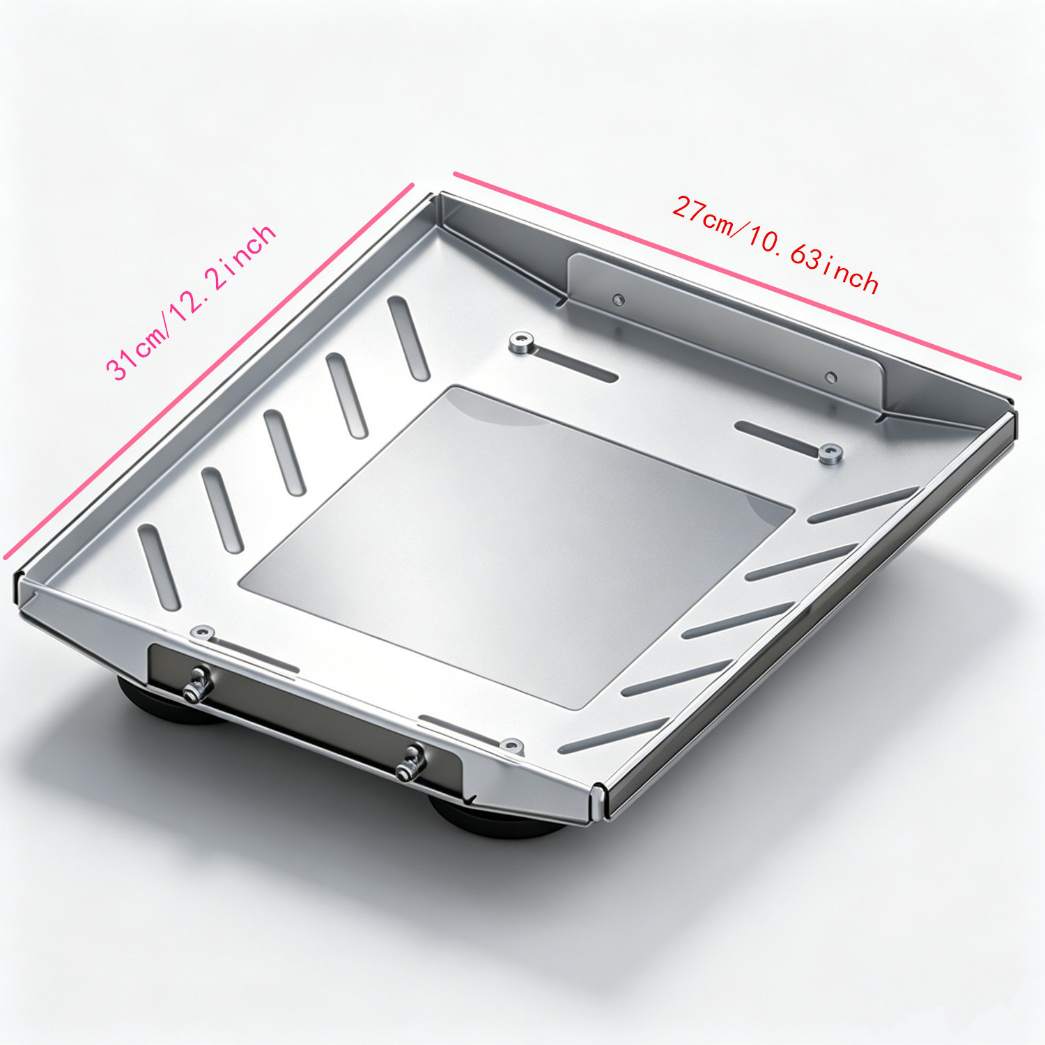 亚马逊热销 铝合金属车顶载支架for mini mount 透明pc板磁吸支架