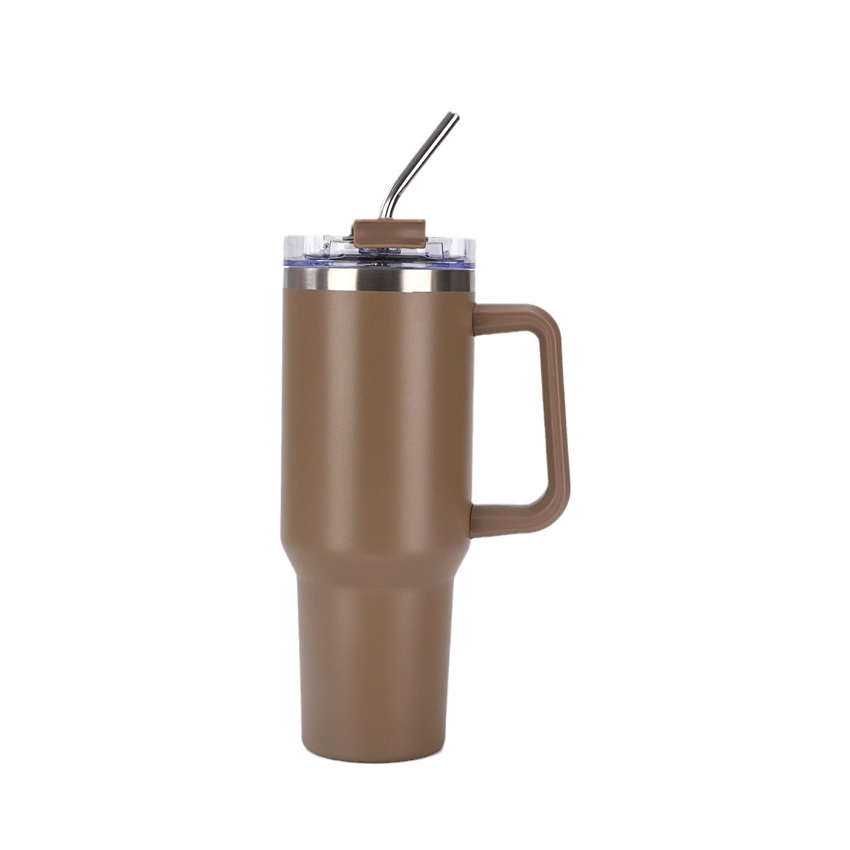 Transfronterizo 40oz taza de automóvil de acero inoxidable gran capacidad de aislamiento térmico aislamiento frío taza de hielo taza de vacío taza de paja taza de automóvil al por mayor