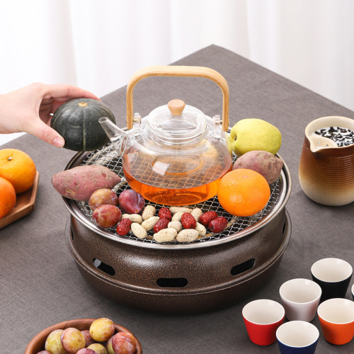 Portable Travel Tea Set—High-End Business Gift, Outdoor Camping & Team-Building Fire-Pit Tea Brewing Kit, Also Suitable for Barbecue