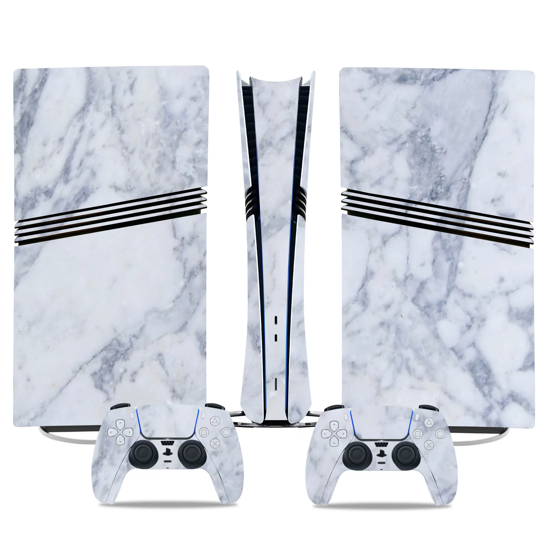 Полное тело PS5 Pro наклейка мрамор нейтральная модель красочная наклейка мультфильм наклейка краска свет драйв SKIN