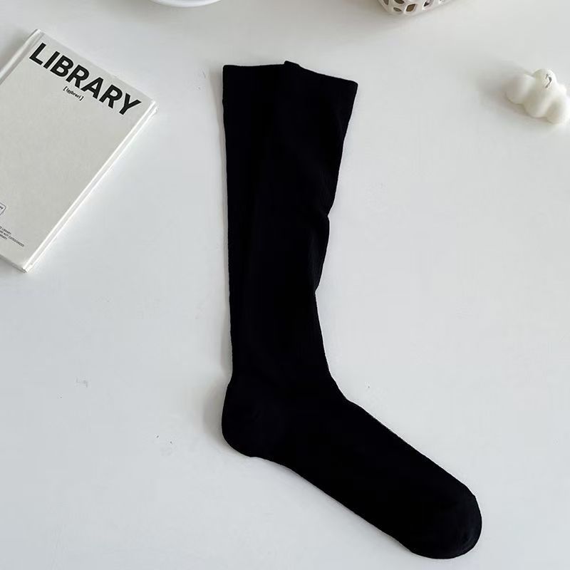 女性用夏用薄手綿ソックス、純綿ストッキング、ふくらはぎソックス、メッシュ中空パイルソックス、ストッキング、韓国風|undefined