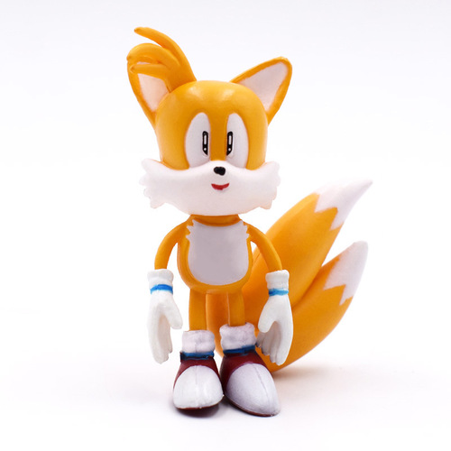 Generation 1, 6 Sonic Sonic figures, Super Sonic Mouse, Flying Squirrel toy, game model, doll ornaments