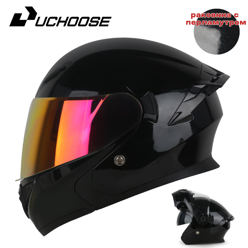 Casco de motocicleta certificado 3C con Bluetooth seguro retro ciclismo completo cubierto por todas las estaciones universal