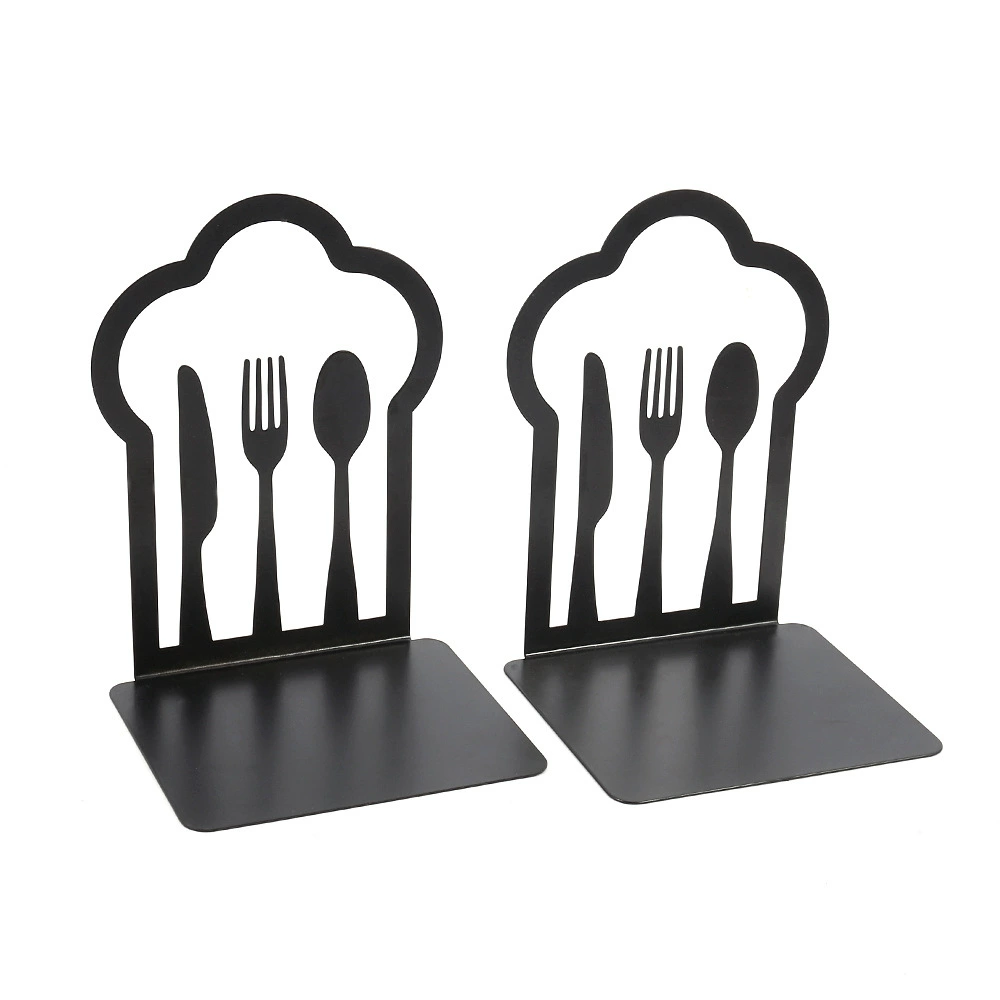 Bookends (Life Tree) Metal Tree-Shadow Design, Desktop Book Storage Pair, Decorative
