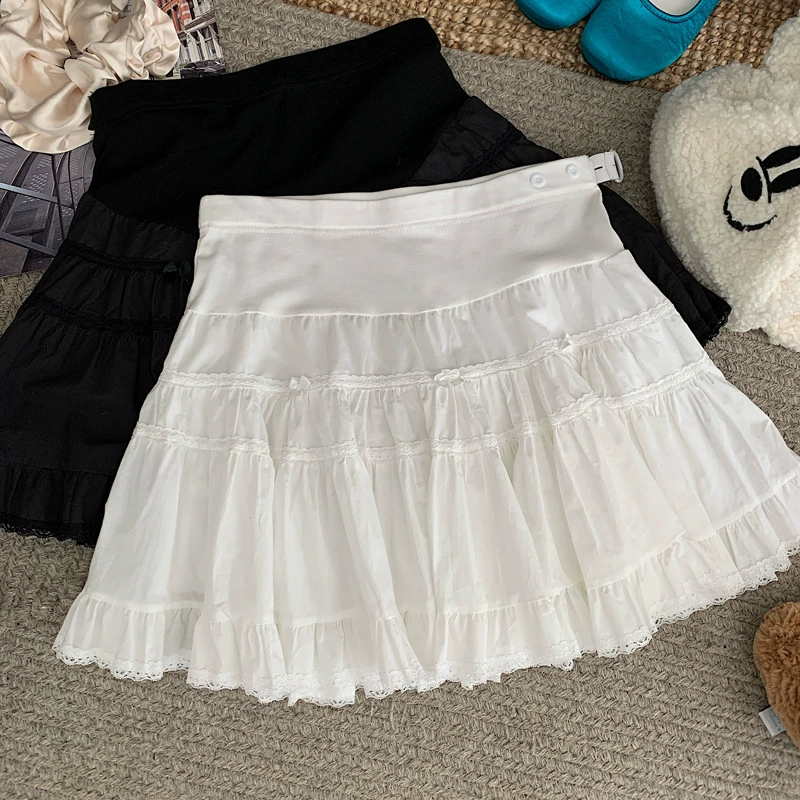 Настоящее фото миниатюрного летнего платья для беременных, новой милой юбки с бантом, юбки-торта с высокой талией и поддержкой живота, короткой юбки.