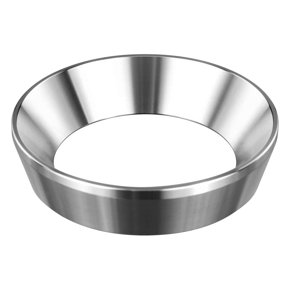 51/54*58MM taza de agua de acero inoxidable anillo de polvo/anillo de polvo portátil máquina de café a prueba de fugas de medición embudo