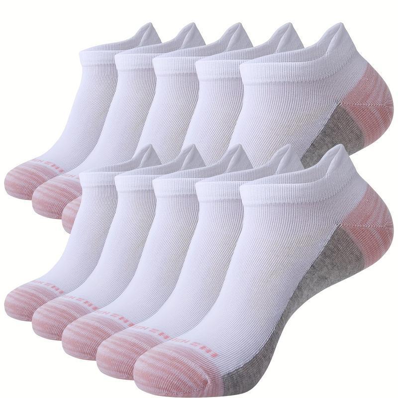 F9826 Dropshipping Aliexpress Amazon Cross-Border New Double Breathable Cotton Mixed Flat Socks Soft and Anti