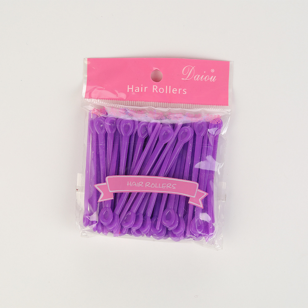 Cross-border light tube hair roller needle, fishing net iron needle OPPO packaging 90 pieces per bag hair roller hairdressing tools