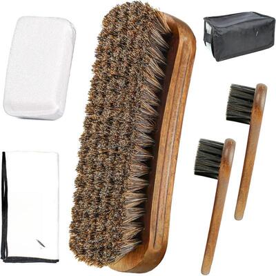 D1544 代发速卖通亚马逊跨境新款马术服男女擦鞋刷套装 5 件|ru