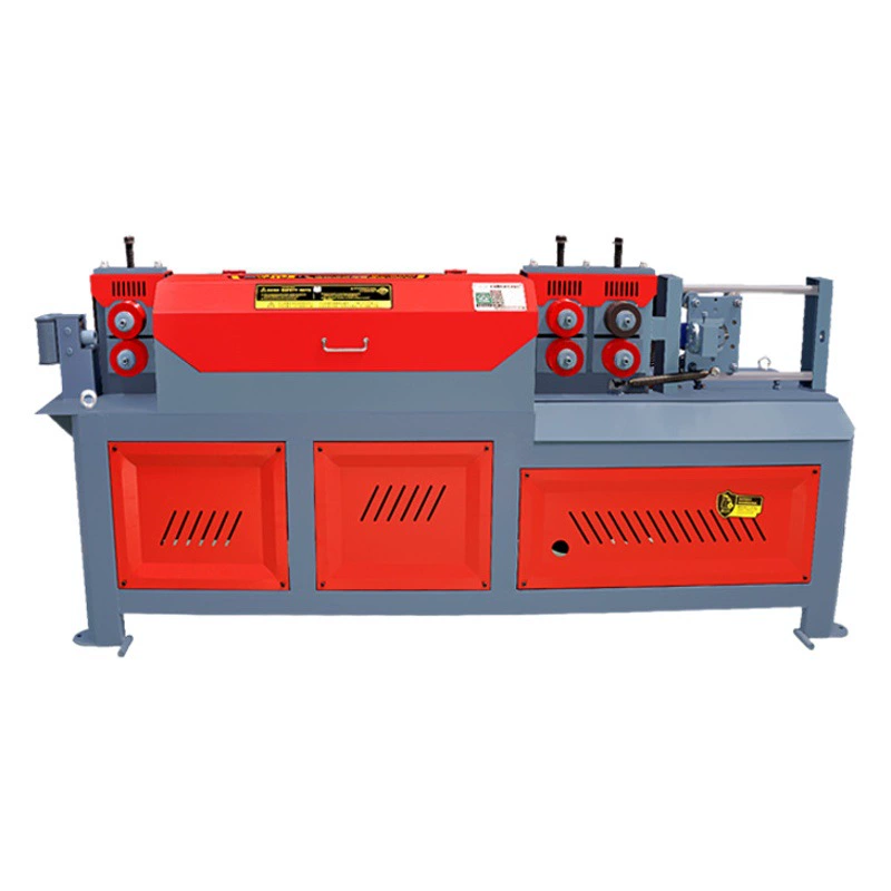 Полностью автоматический станок для правки и резки стального прутка Станок для правки и правки стали с круглой стальной резьбой Станок для правки и резки с ЧПУ