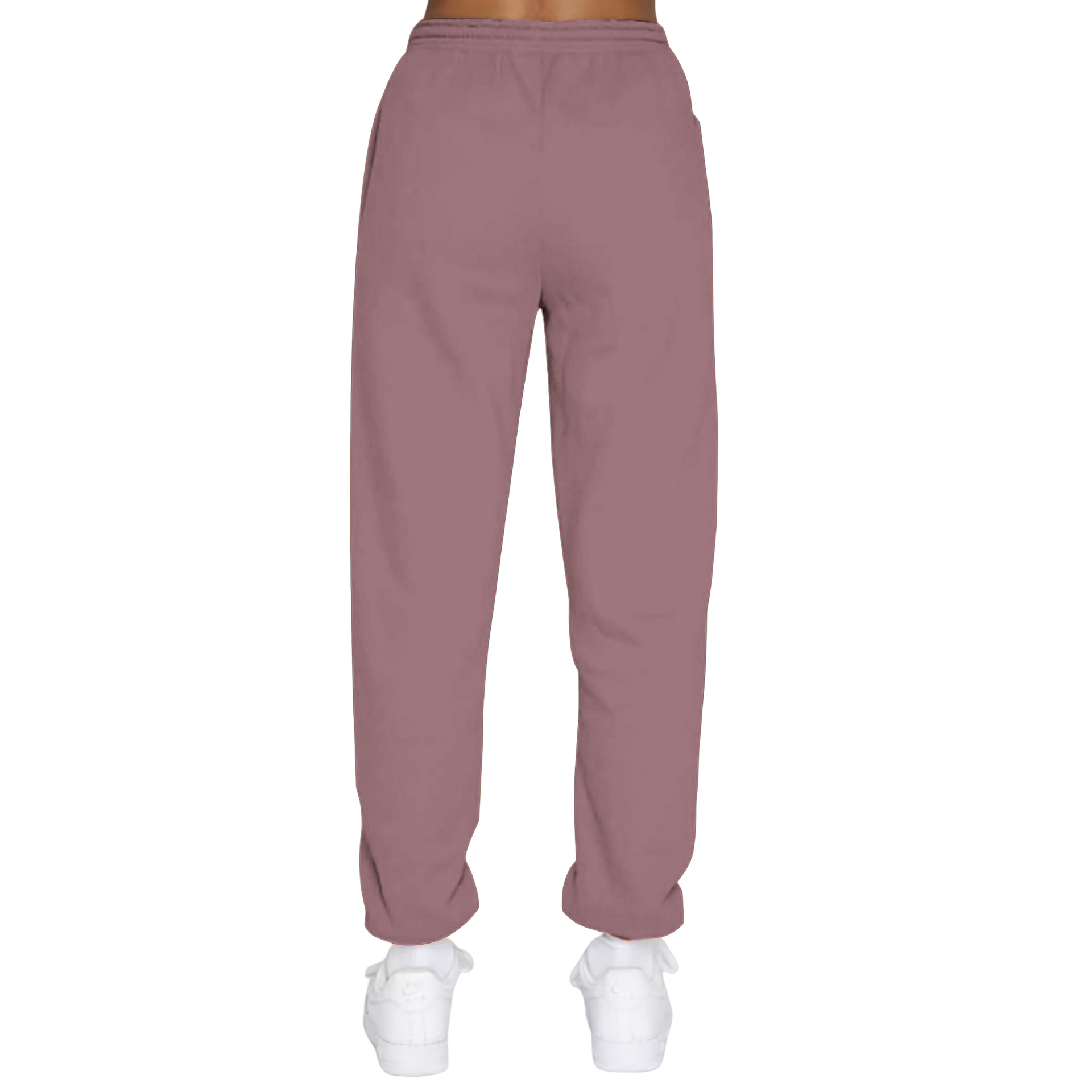Women's Fashion Solid Color Cotton Polyester Zipper Patchwork Pants Sets display picture 45