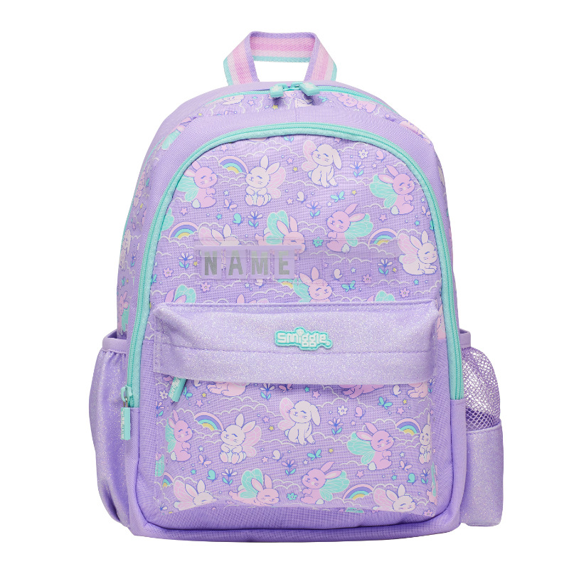 Australia smiggle ángel conejo mochila escolar escuela primaria dibujos animados mochila de grado inferior bolso de ocio al aire libre